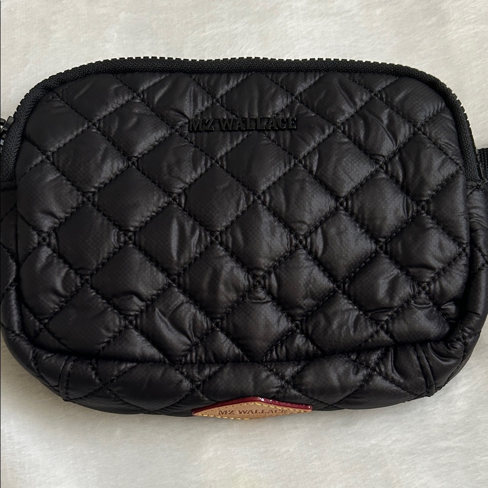 MZ Wallace Limited Edition Quilted Black Waist Bag, NWT - Picture 2 of 9